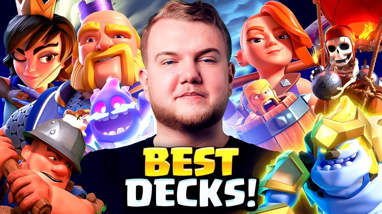 TOP 5 DECKS THAT ARE BREAKING CLASH ROYALE RIGHT NOW 😳