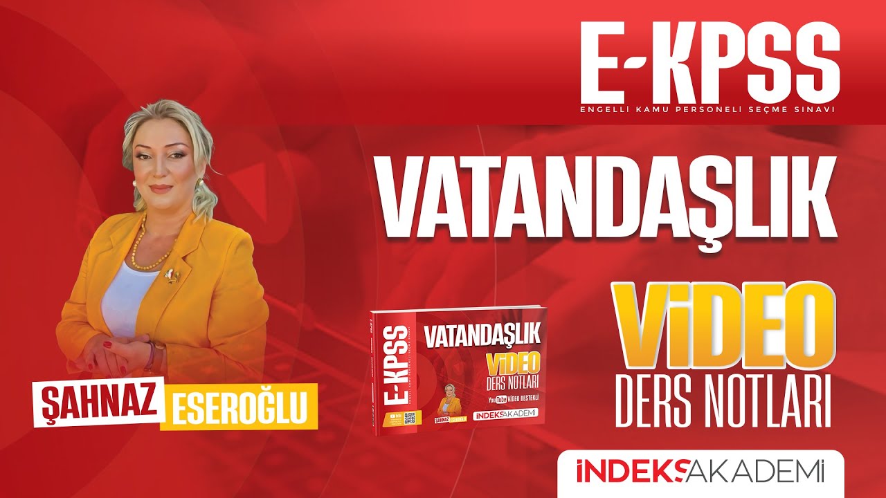 3 - 2026 EKPSS - Vatandaşlık - Hukuk Türleri - Şahnaz ESEROĞLU