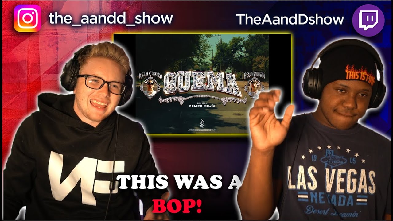WHO IS THIS?! Ryan Castro, Peso Pluma - QUEMA 🔥 (Video Oficial) (REACTION!!)