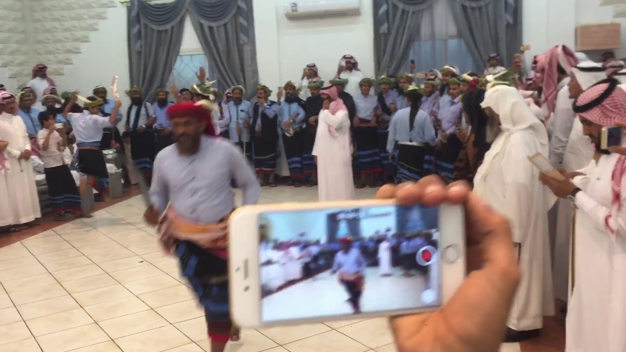 ترحيبة صف بلغازي يتقدمهم العميد ضاوي الغزواني بالضيوف