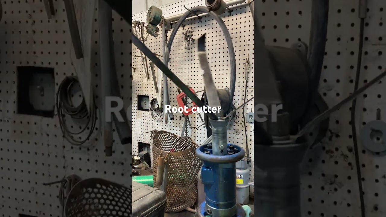 Sewer pipe root cutter