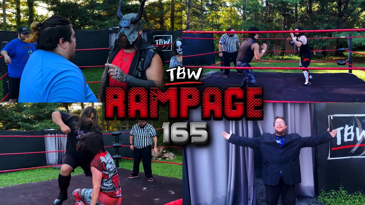 Tennessee Backyard Wrestling (TBW) Rampage - Episode #165