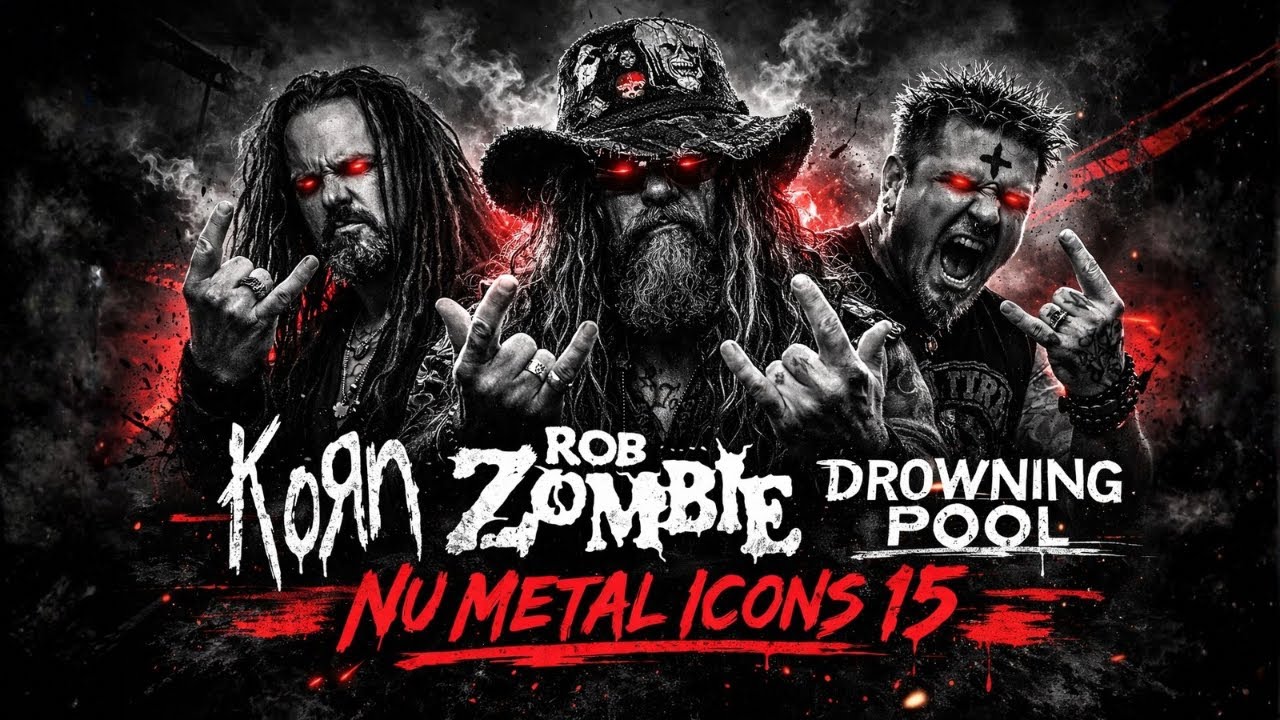 Rob Zombie, Korn & Drowning Pool Inspired AI Mix | Nu Metal Icons (Vol 15)