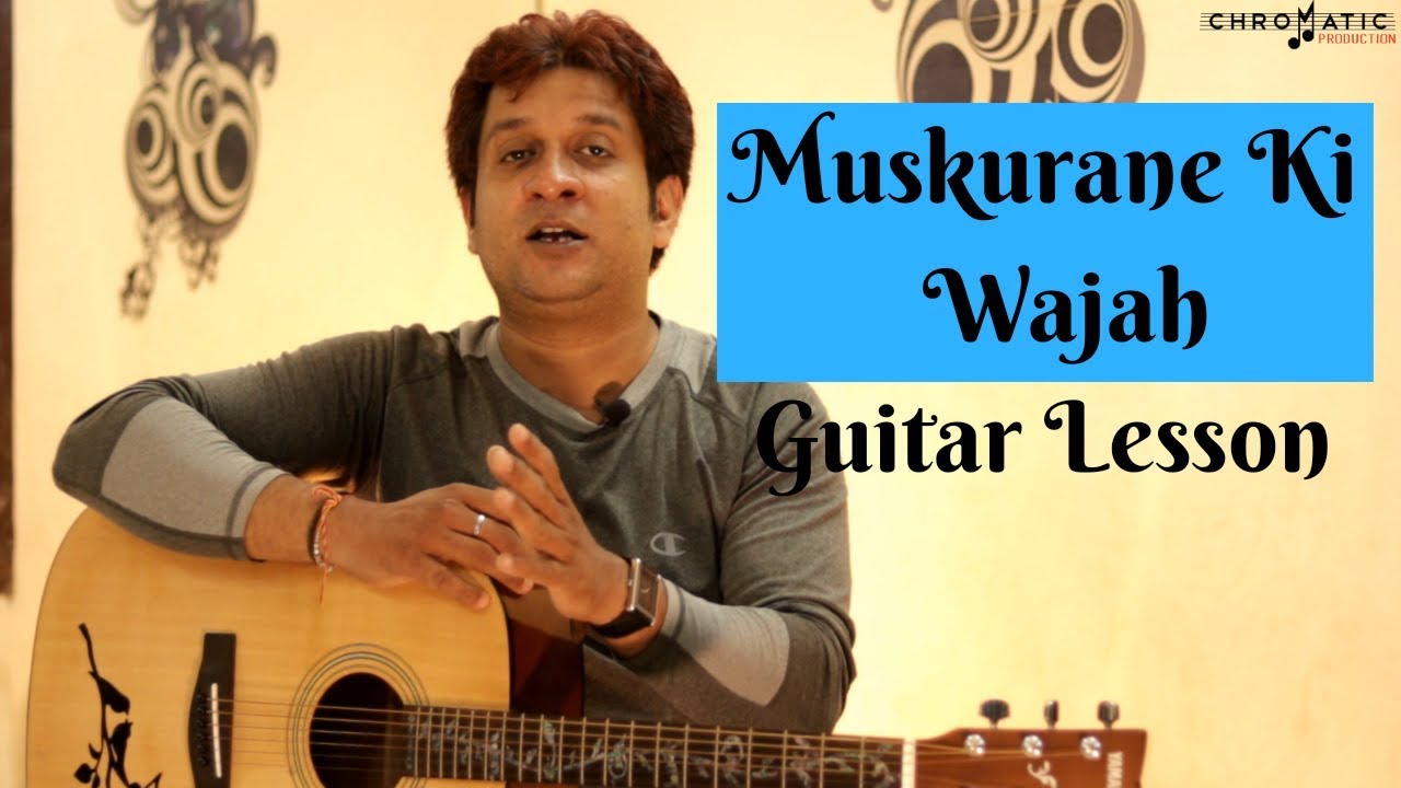 Muskurane Ki Wajah Guitar Lesson | Easy Guitar Chords | Arijit Singh | City lights | Vikas Suman ||