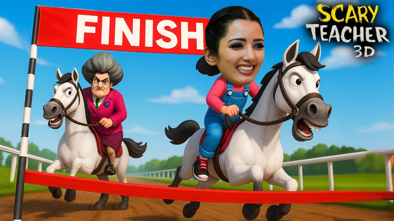 Miss T ko Horse Race Mein Haraya 😱🔥