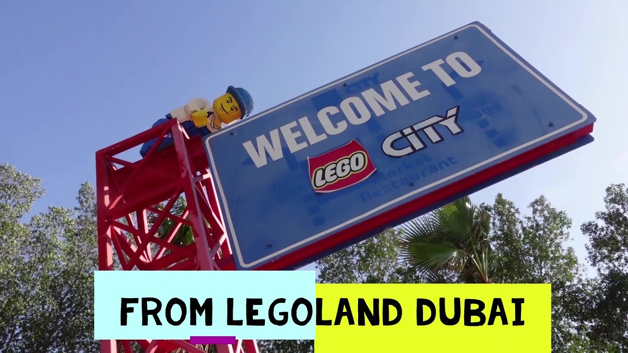 The Lego City At Legoland Dubai