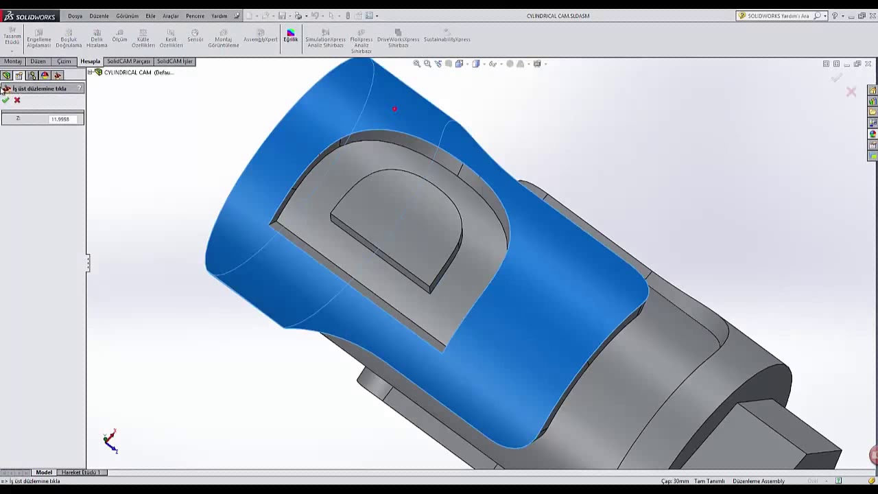 SolidCAM 2015 ile 4 Eksen Havuz İşleme Nasıl Yapılır