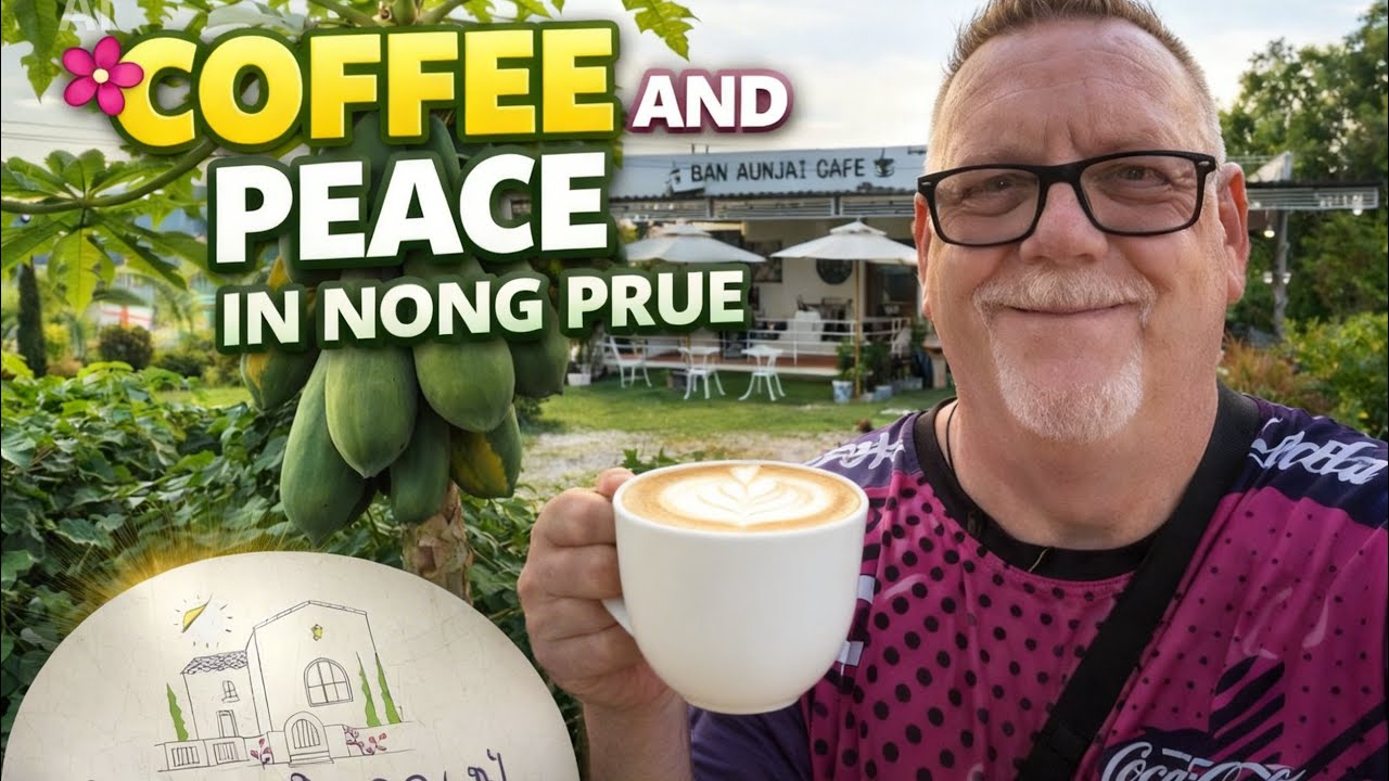 Coffee & food Nirvana not far from the city ❤️ (Ban Aunjai Cafe)