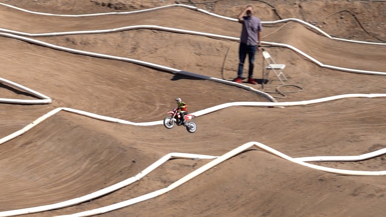 Losi Pro Moto MX Behind the Scenes - 8th Scale Track