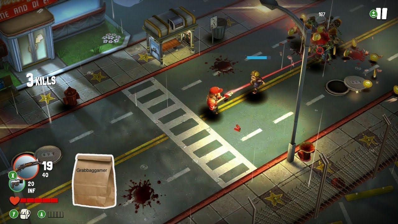 Zombiewood gameplay on the Nintendo Switch