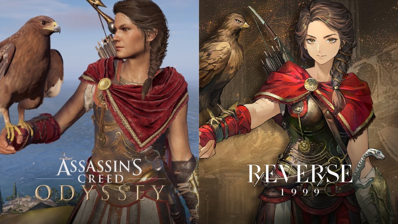 TRAILER VS IN-GAME - EZIO, KASSANDRA, ALEXIOS || REVERSE: 1999