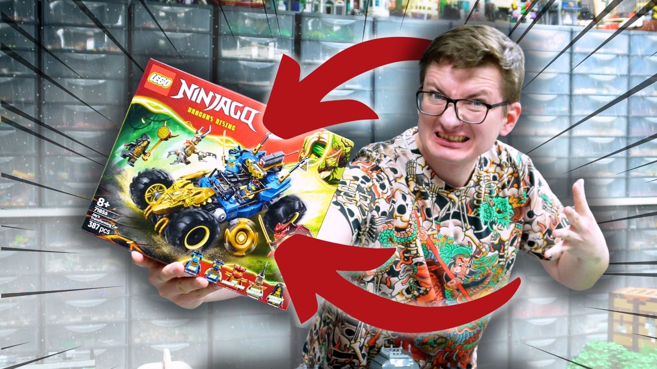 WIELOFUNKCYJNY SAMOCH&Oacute;D JAY'A 🍣 LEGO NINJAGO 71856 / RECENZJA