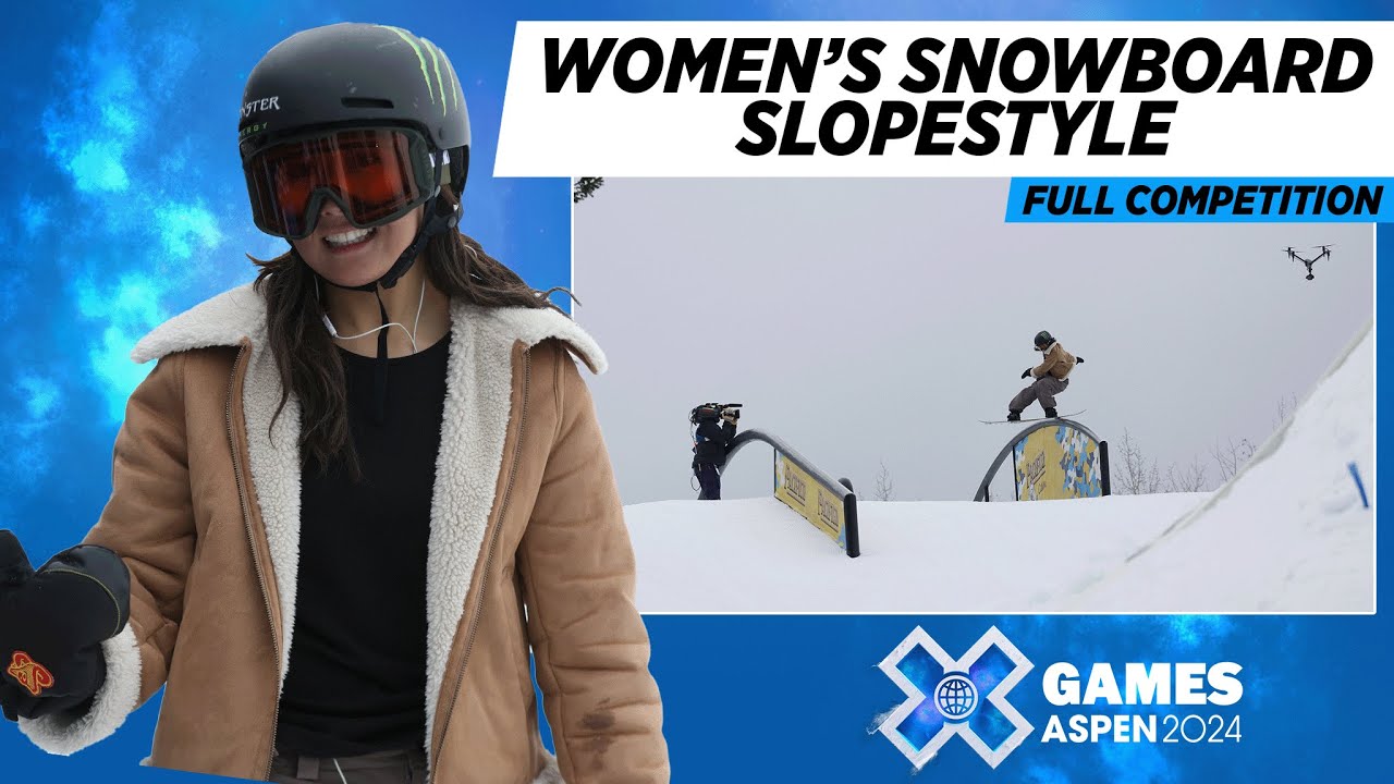 Women’s Snowboard Slopestyle: FULL COMPETITION | X Games Aspen 2024