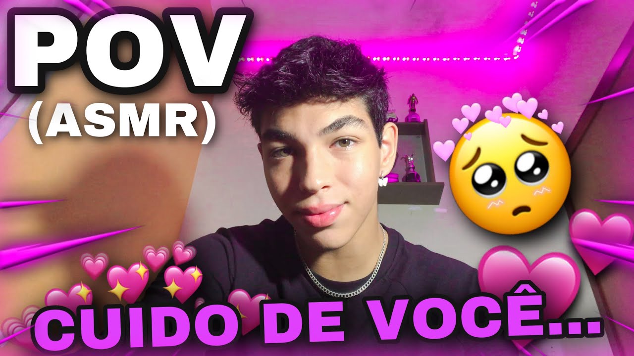POV {ASMR} - SEU NAMORADO CUIDA DE VOCÊ... - Gabriel Alencar