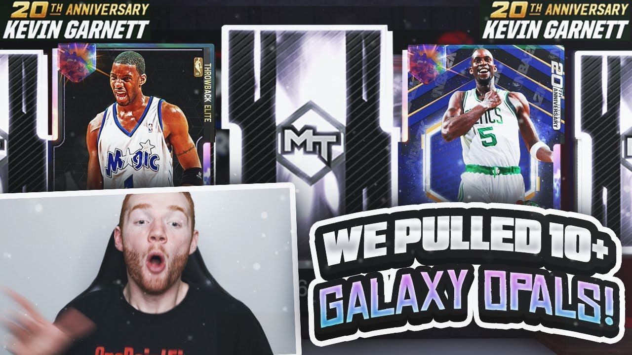 WE PULLED OVER 10 GALAXY OPALS! BEST PACK OPENING EVER! (NBA 2K19 MYTEAM)