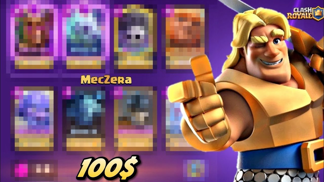 GASTEI MUITO DINHEIRO NO CLASH ROYALE, E ESSE FOI O RESULTADO!!!