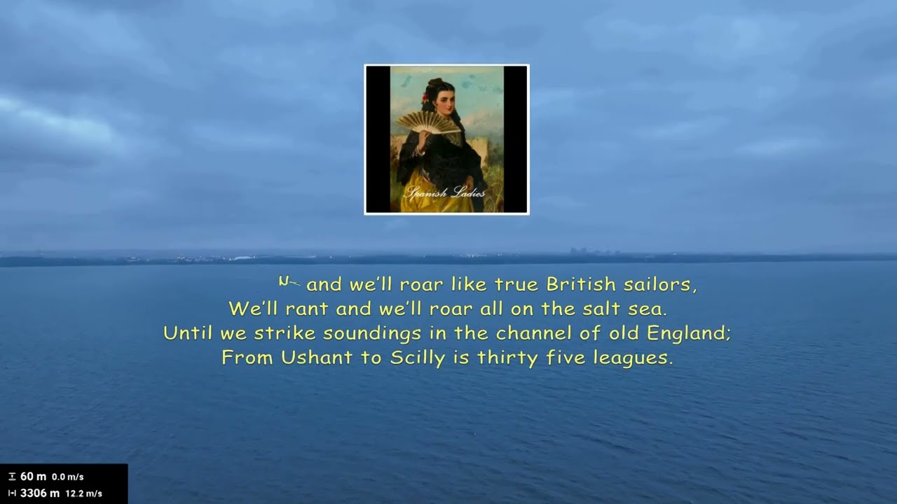 DJI Mavic 3 Sea Shanties - Spanish Ladies lyrics