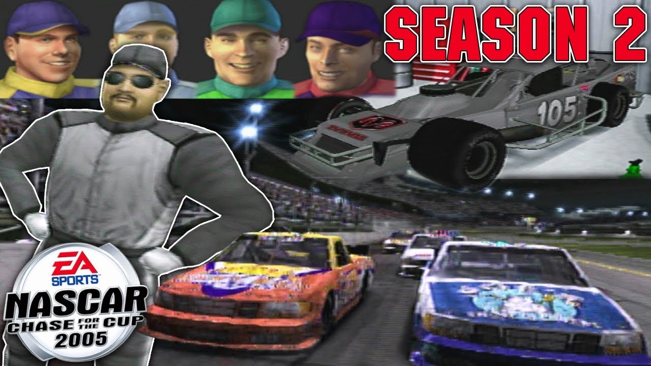 BUILDING CHUNK'S FIRST TEAM! | NASCAR 2005: Chase for the Cup Career Mode Season 2
