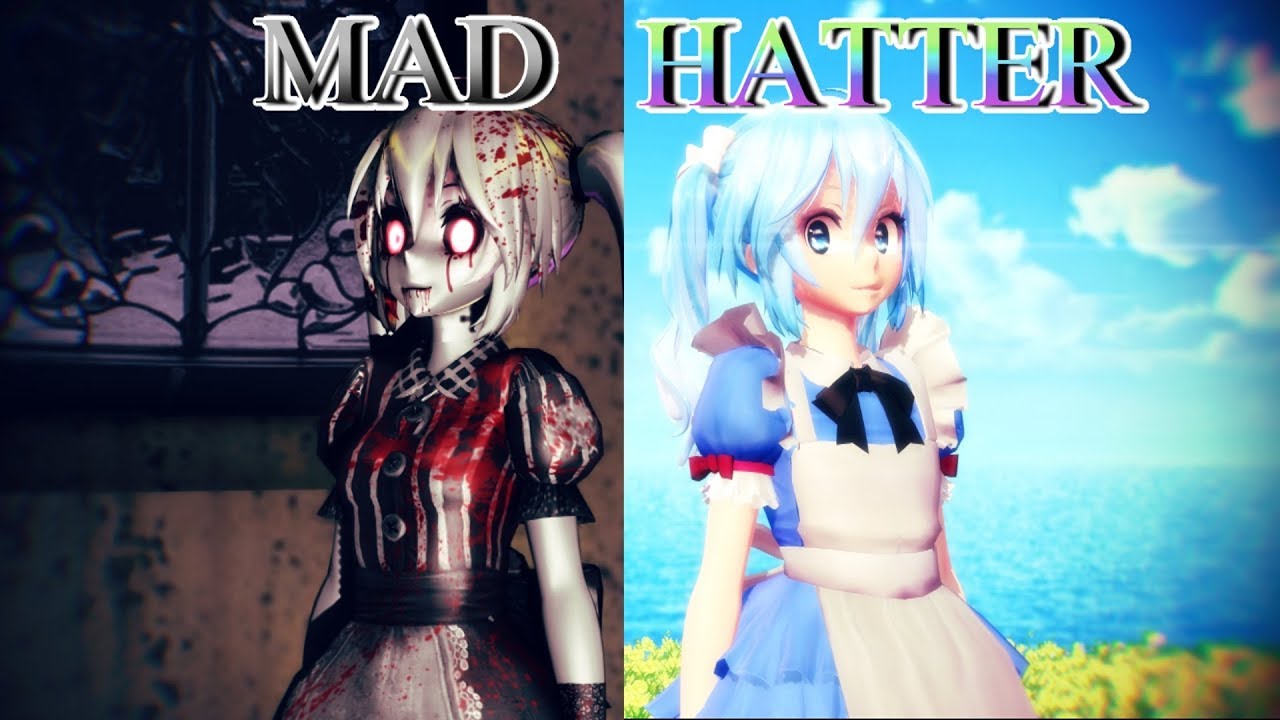 【MMD】Mad Hatter 【TDA Miku Alice+TDA Doll Miku】【1080p 60FPS】