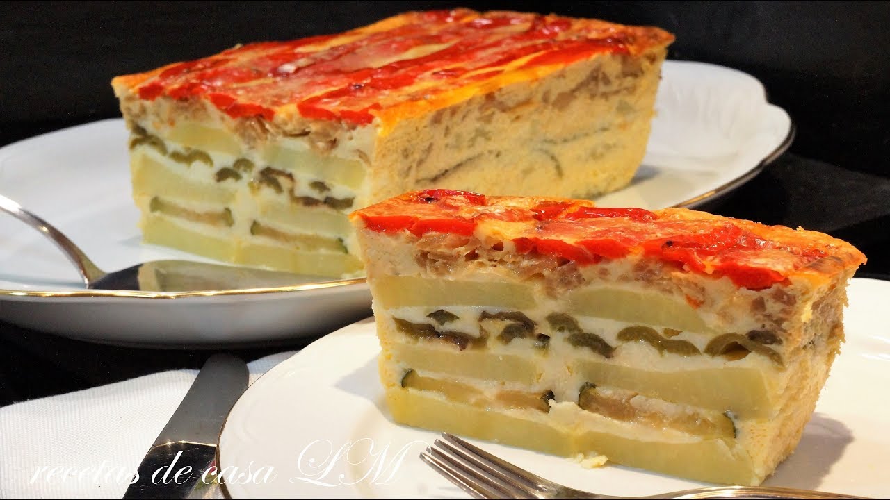 PASTEL DE VERDURAS RECETA FÁCIL Y RÁPIDA