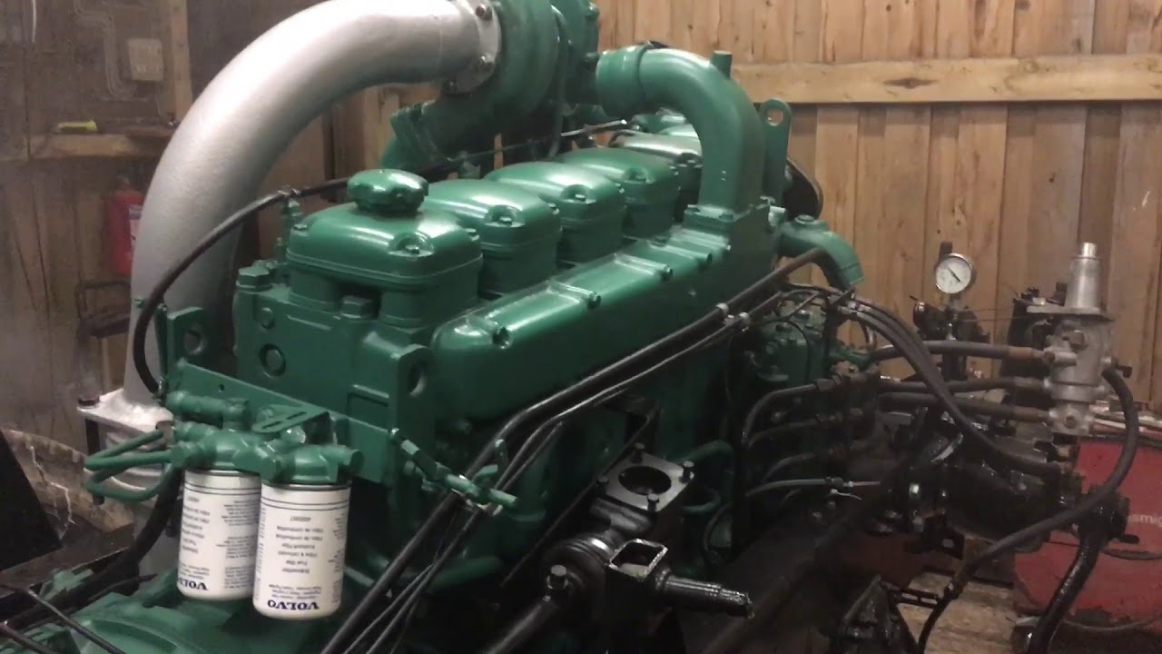 Volvo F88 engine first run in lots of years