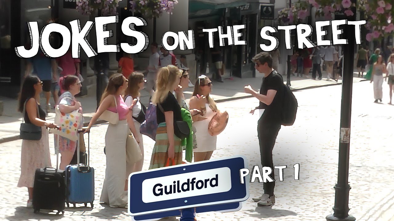 Jokes on the Street in Guildford - Part 1