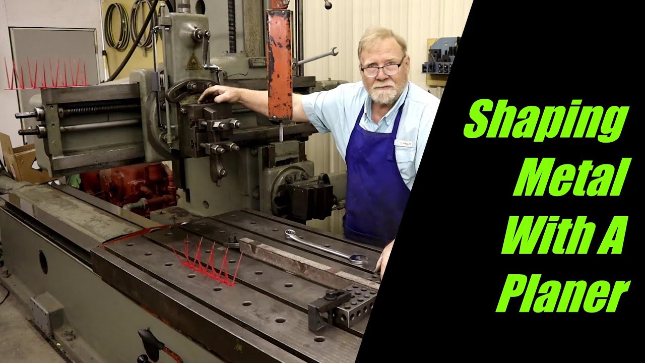 Shaping Metal With A Planer : Making the grinding sled rails for the Monarch 10EE