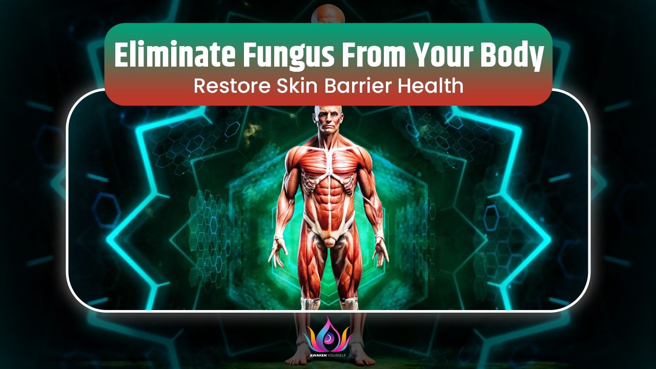 Eliminate Fungus From Your Body NOW| Target Candida Imbalance & Restore Skin Barrier Health |369Hz