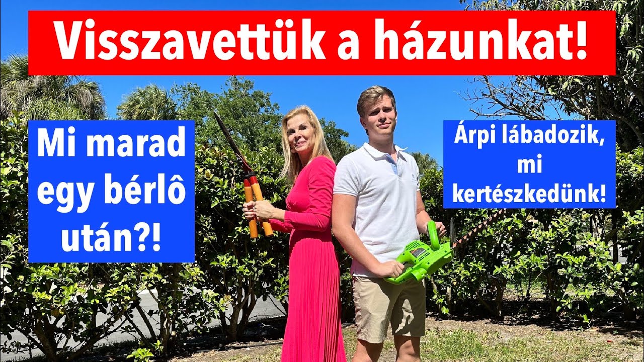 Merjek szólni? -VISSZAVETTÜK A FLORIDAI HÁZUNKAT-  Hogy van ÁRPI, és hogyan haladunk MI  Polgarnet