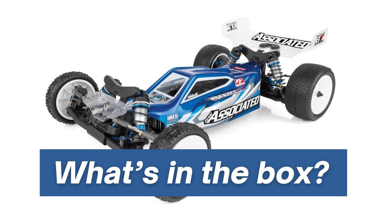 Unboxing Team Associated's radical new RC10B7 2wd buggy