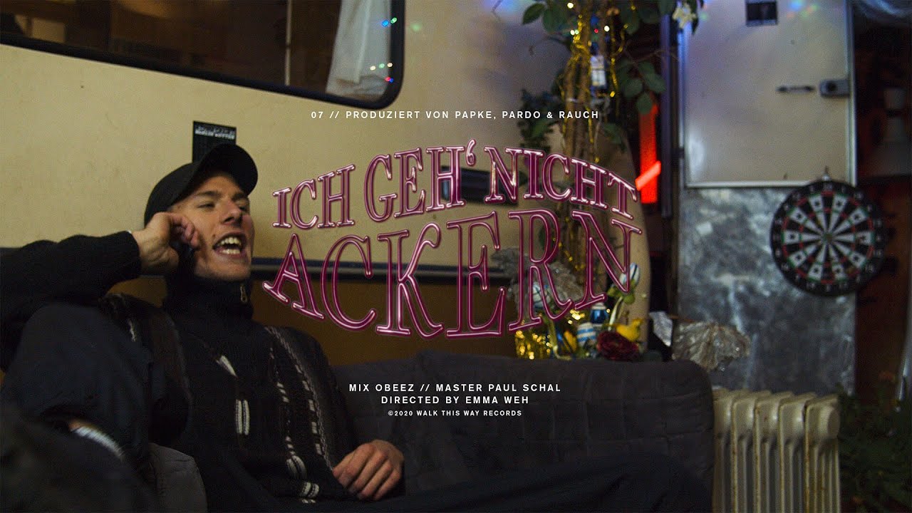 PAPKE - ICH GEH' NICHT ACKERN (prod. by PAPKE, Pardo & Rauch) [Official Video]