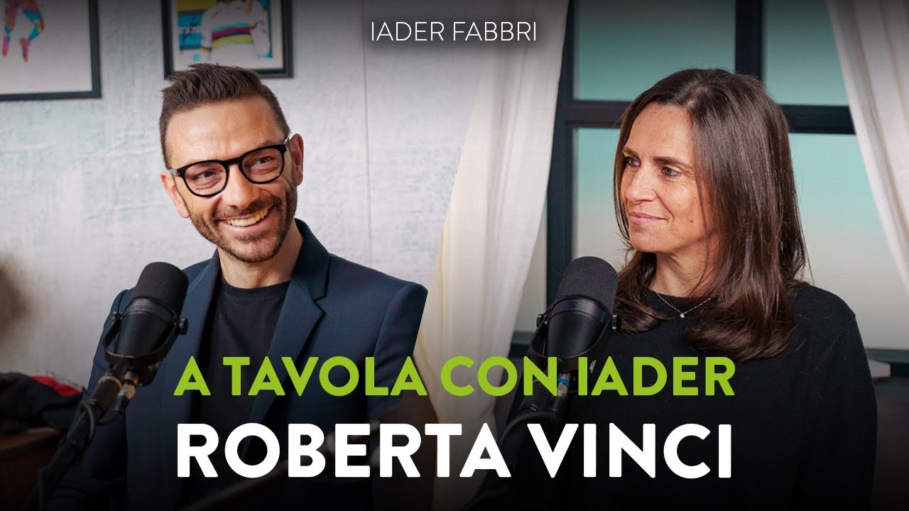OTTAVA PUNTATA A TAVOLA CON IADER: ROBERTA VINCI