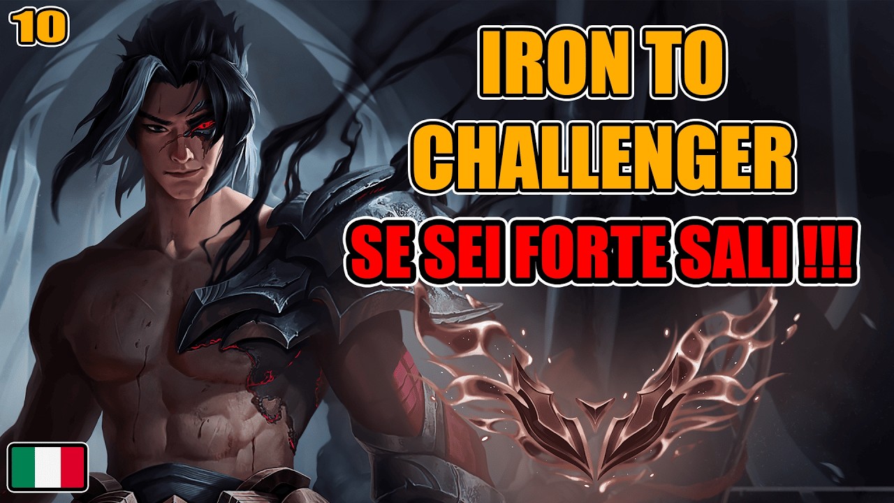 Iron to Challenger – Se sei forte sali | Kayn Jungle SPIEGATO BENE #10
