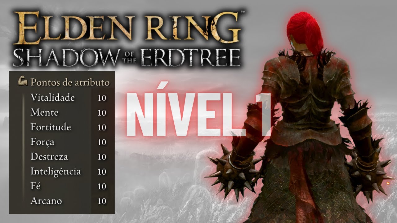 Elden Ring sem upar NEM UM atributo (+DLC)