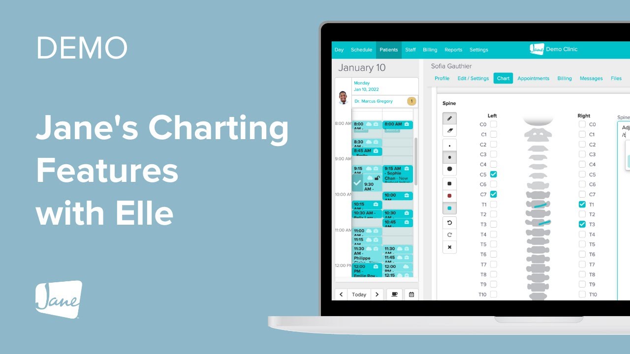 Demo | Jane's Charting Features with Elle