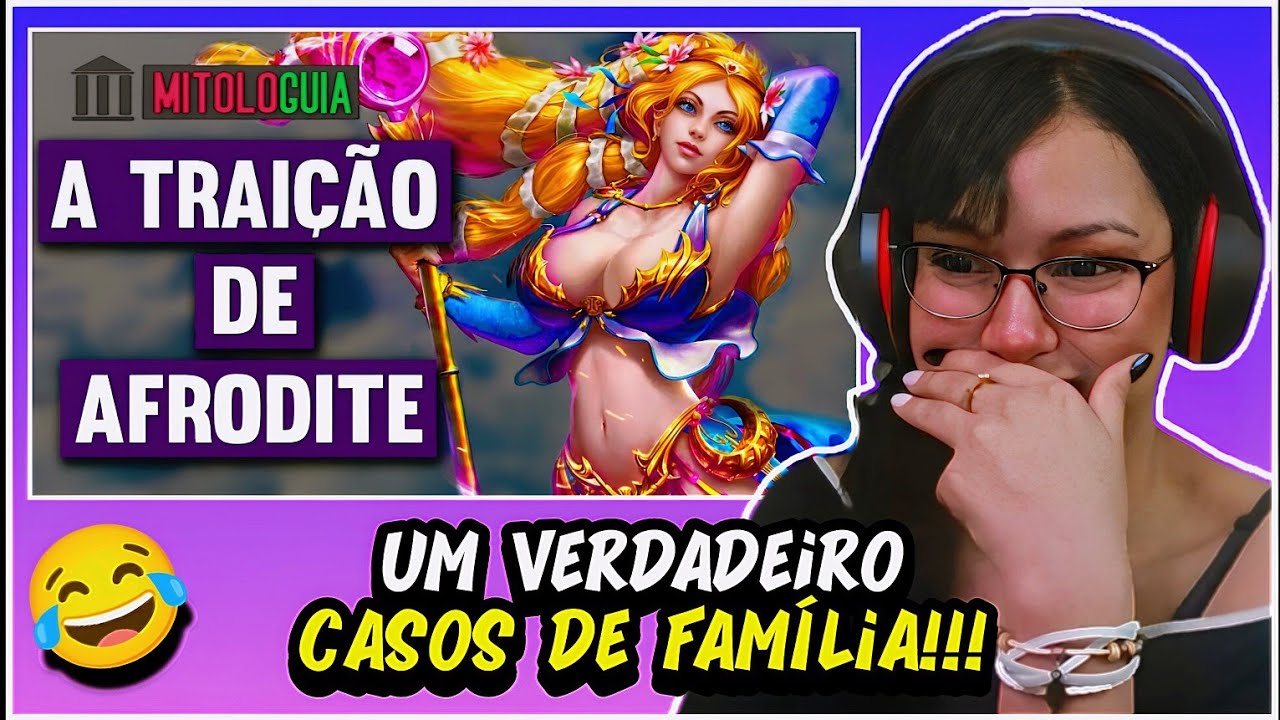 (Isso é culpa d...😖) A Traição de Afrodite - Mitologia Grega - Guilherme Analisa | React