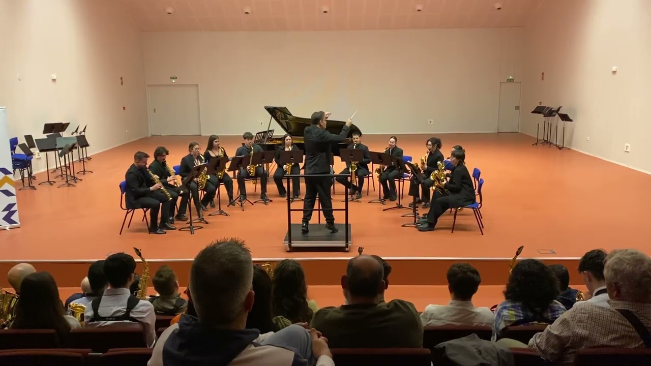 Vandelvira Sax Ensemble del CSM Andrés de Vandelvira  Jaén BACH, TOCATA Y FUGA EN RE MENOR, BWV 565