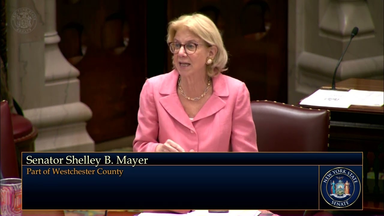 Senator Shelley Mayer Speaks on the Life and Legacy of Congressman Eliot Engel