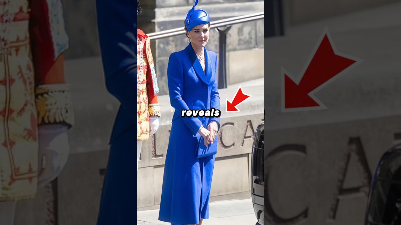 Fashion expert reveals the hidden meaning behind Catherine&rsquo;s coordinated looks #shorts #kate