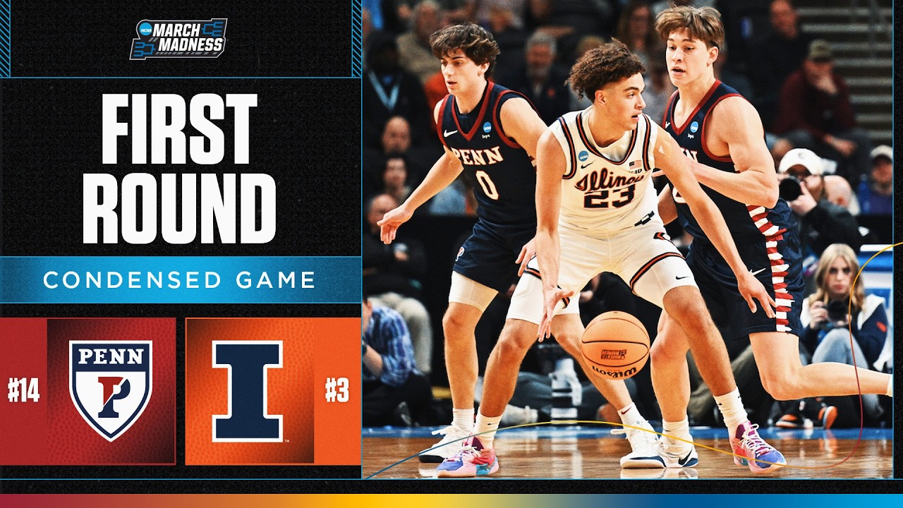 Illinois vs. Penn - First round NCAA tournament extended highlights