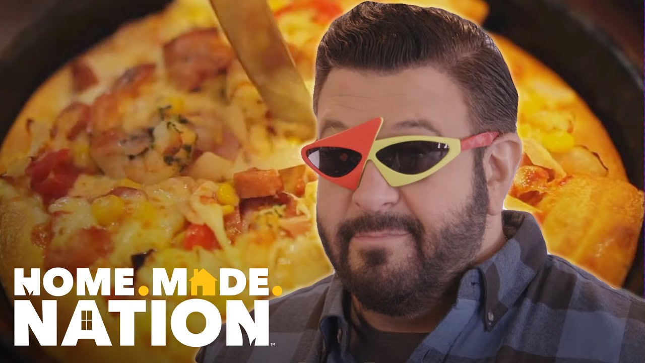 Pizza Hut's INFAMOUS Personal Pan Pizza (S1) | Adam Eats the 80s | Home.Made.Nation