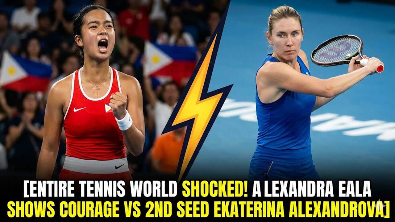 UNBELIEVABLE Upset! Alexandra Eala Defies the Odds Against 2nd Seed Ekaterina Alexandrova!