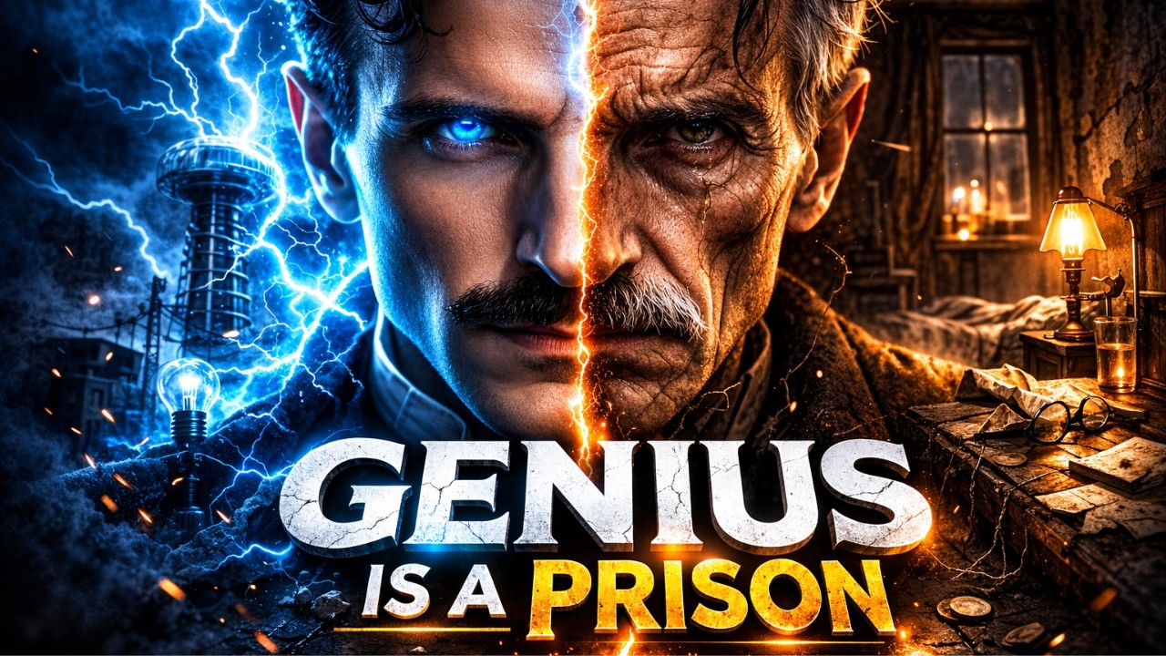 Why Nikola Tesla Died Broke — The Psychology Behind His Self-Destruction
