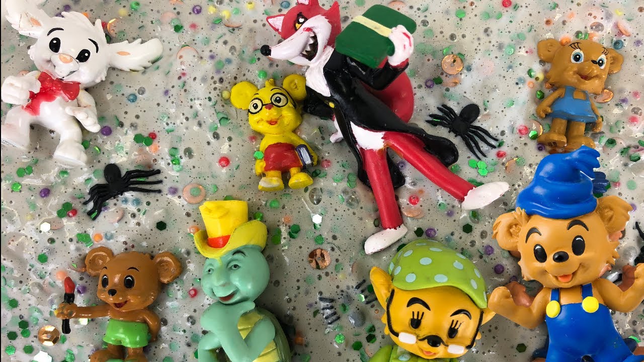 Bamse och hans vänner blandar Slime med Slime och massa annat skoj