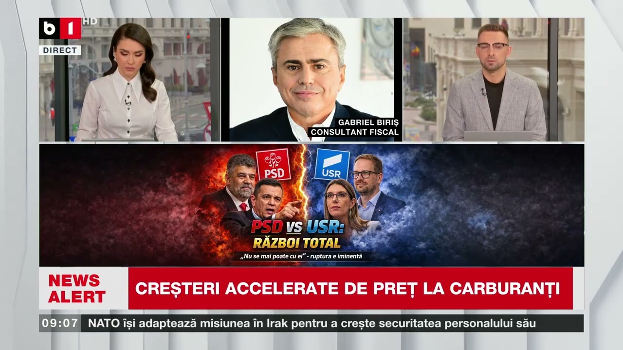 GABRIEL BIRIȘ, CONSULTANT FISCAL, DESPRE SCENARII CARE DAU FIORI ROMÂNILOR ÎN PRIVINȚA CARBURANȚILOR