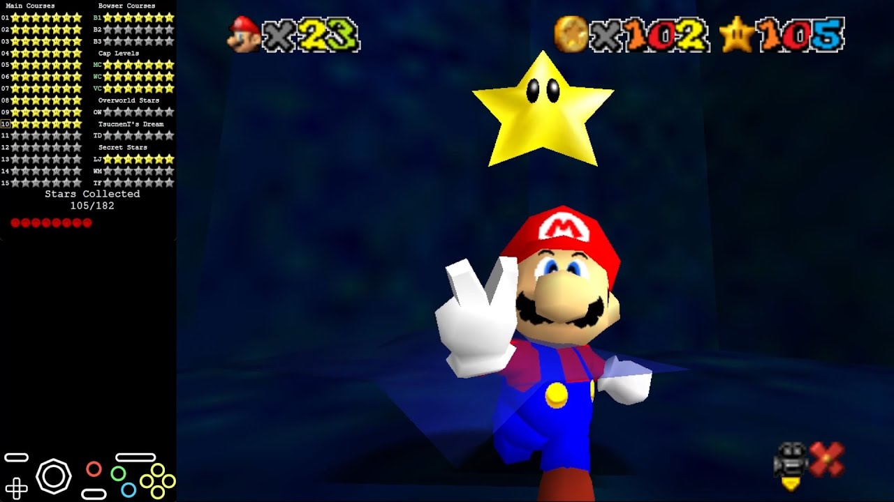 Super Mario Treasure World - [C10]Bustling Darkness(Savestateless)