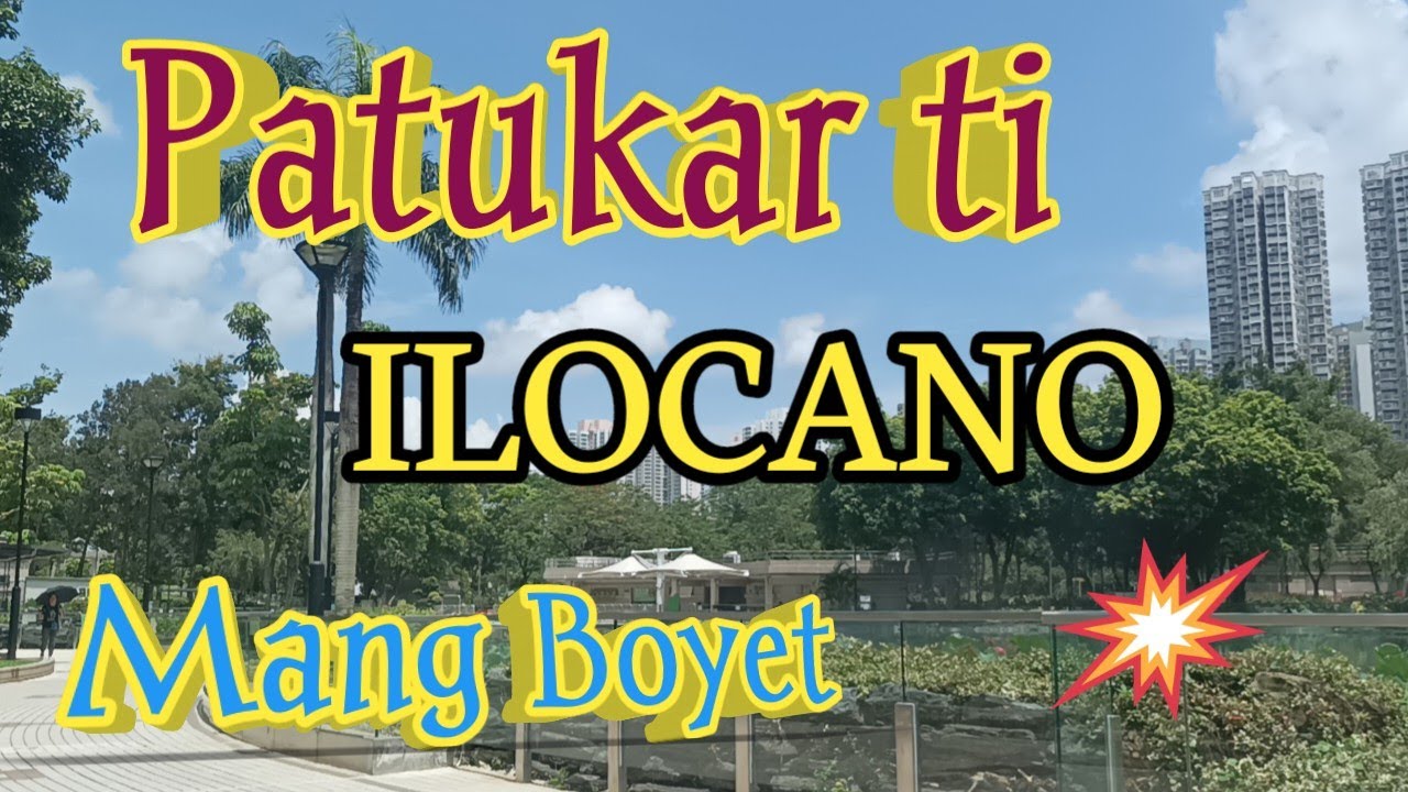 Kankansyon iti ilocano-relaxing view at the park