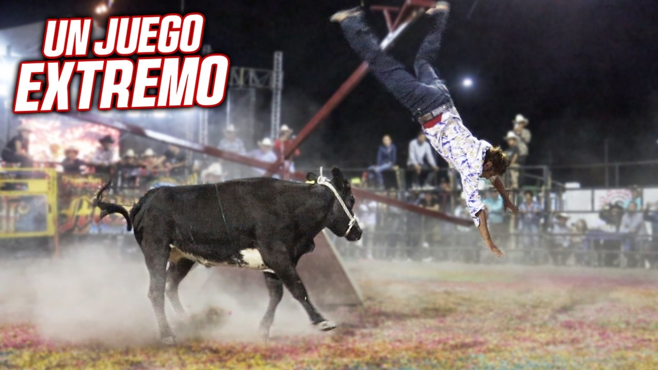 ¡ENTRARON BIEN VALIENTES, PERO SALIERON HASTA VOLANDO DEL RUEDO! 😬🔥El Sube y Baja en el jaripeo.