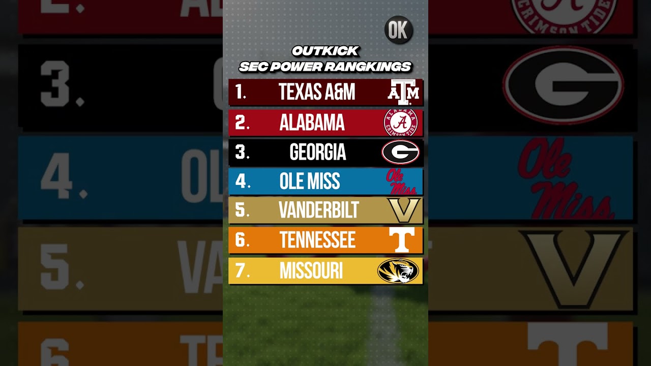 You Won&rsquo;t Believe Who&rsquo;s Rising in Clay&rsquo;s SEC Power Rankings 😳
