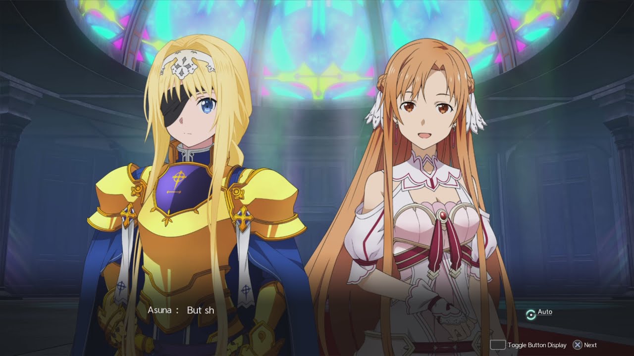 Alice learns about Zekken - Sword Art Online Alicization Lycoris
